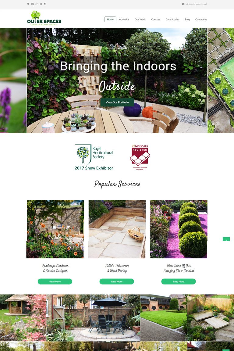 Outer Spaces Landscape Gardener