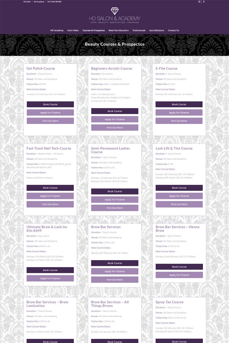 HD Salon & Training Academy