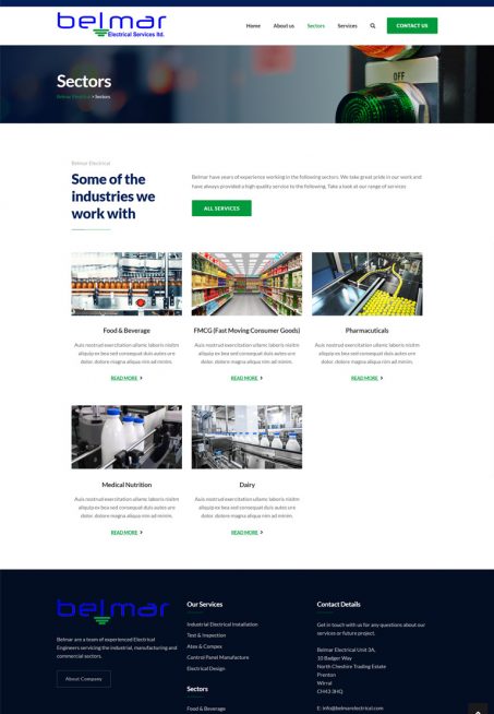belmar-electrical-engineering-sectors-web-design-wirral